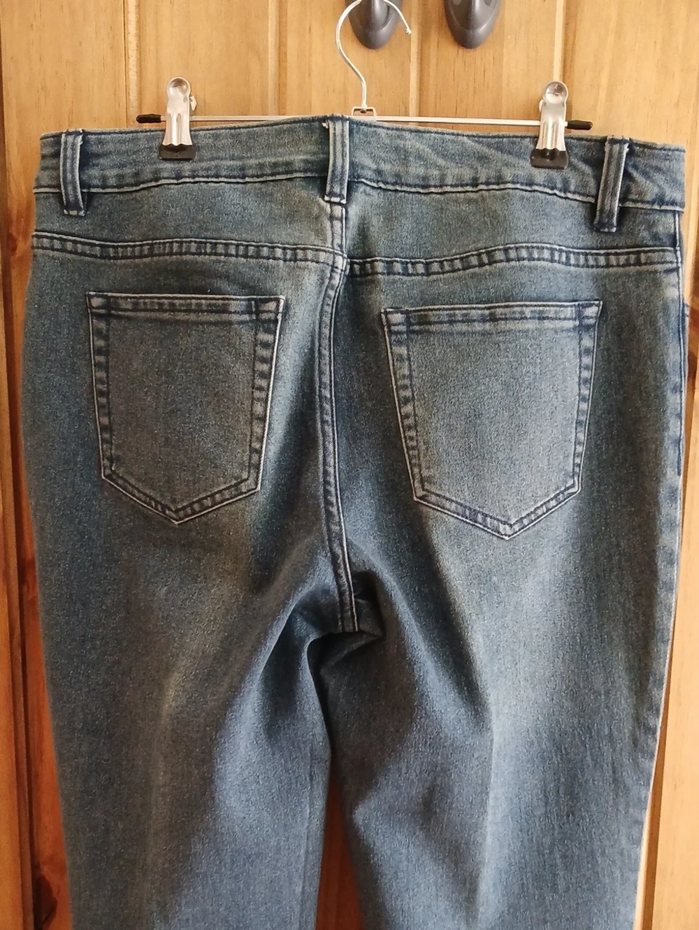 Boston Proper Embellished Embroidered Stretch Denim Jeans - 10